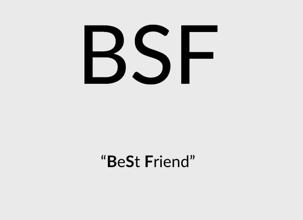BSF Meaning Best Friend