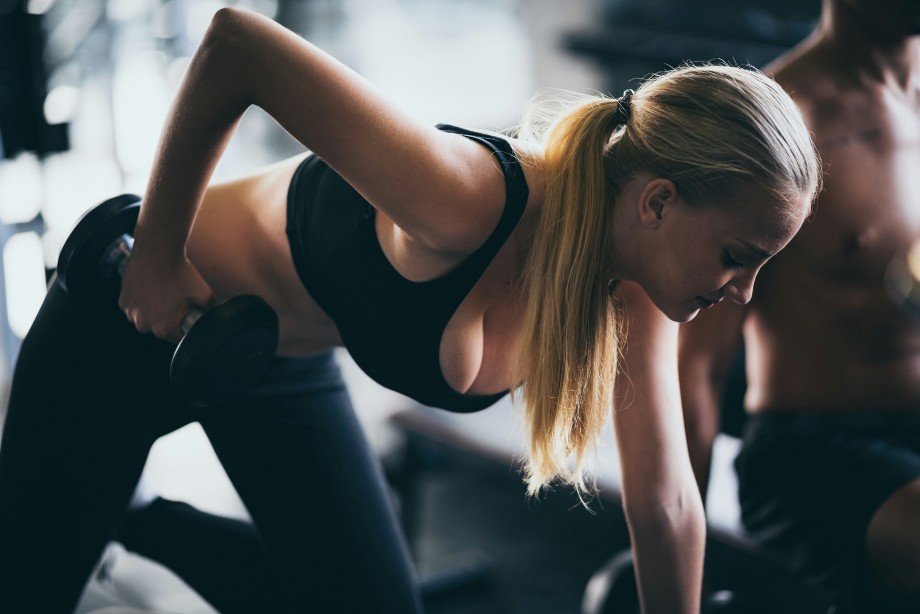 Gym woman