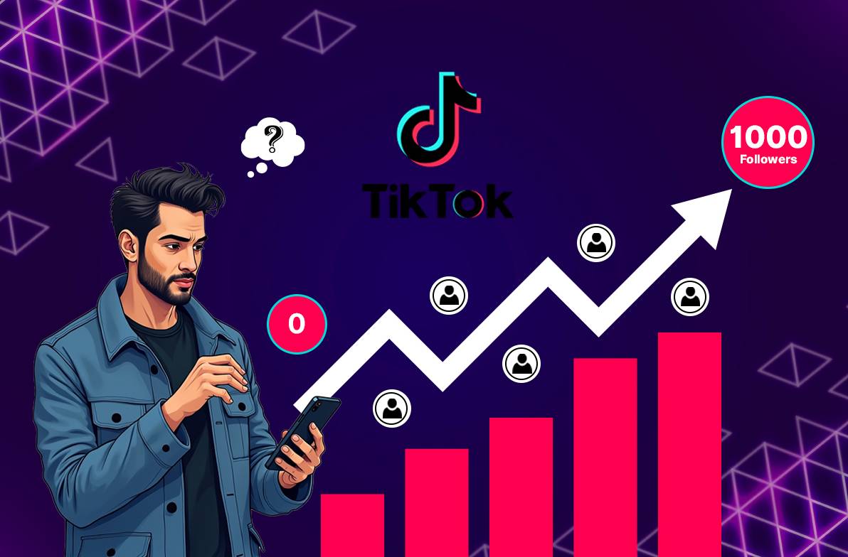 How to Grow on TikTok Profile From 0 to 1000 Followers