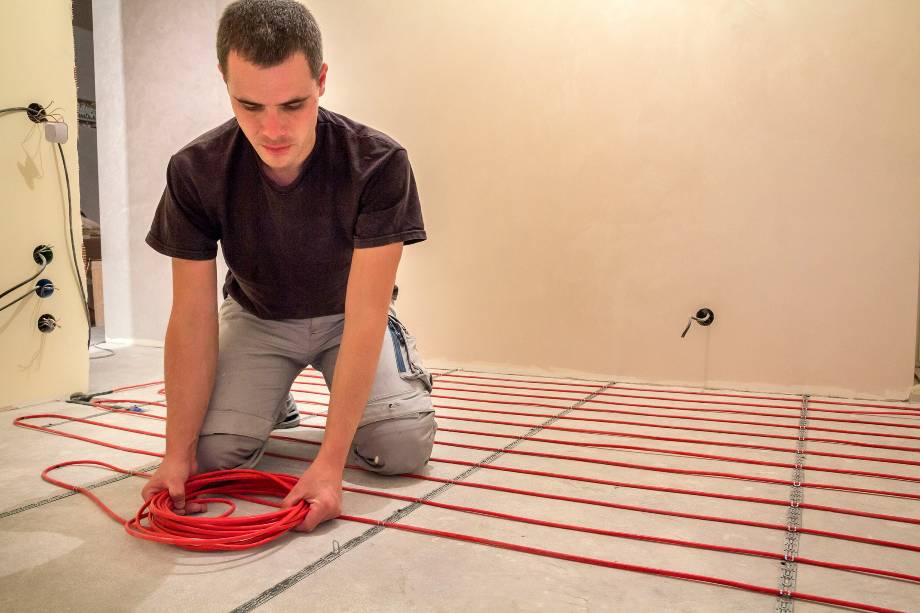 install floor heating