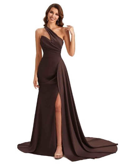 Chocolate Brown Dress Color