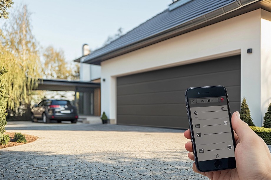 Mobile Control Smart Garage Door