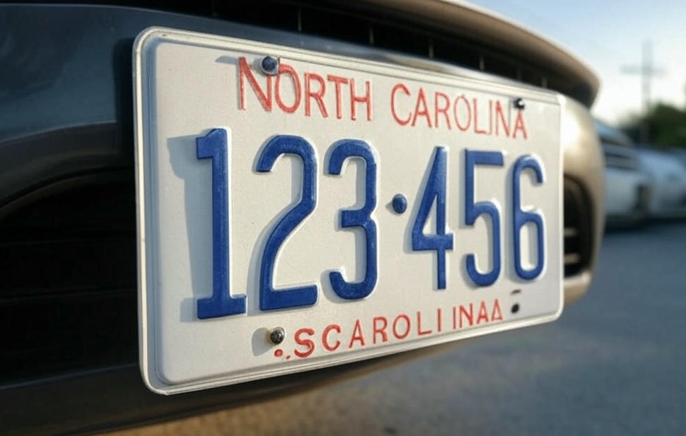 North Carolina’s License Plate