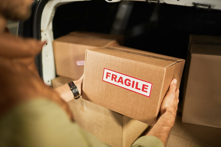 Fragile items move