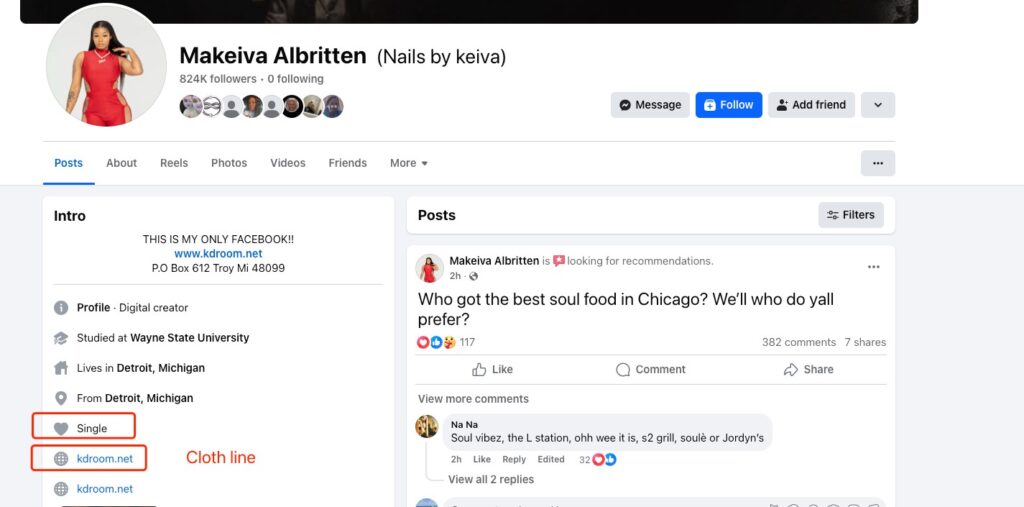 Makeiva Albritten Facebook