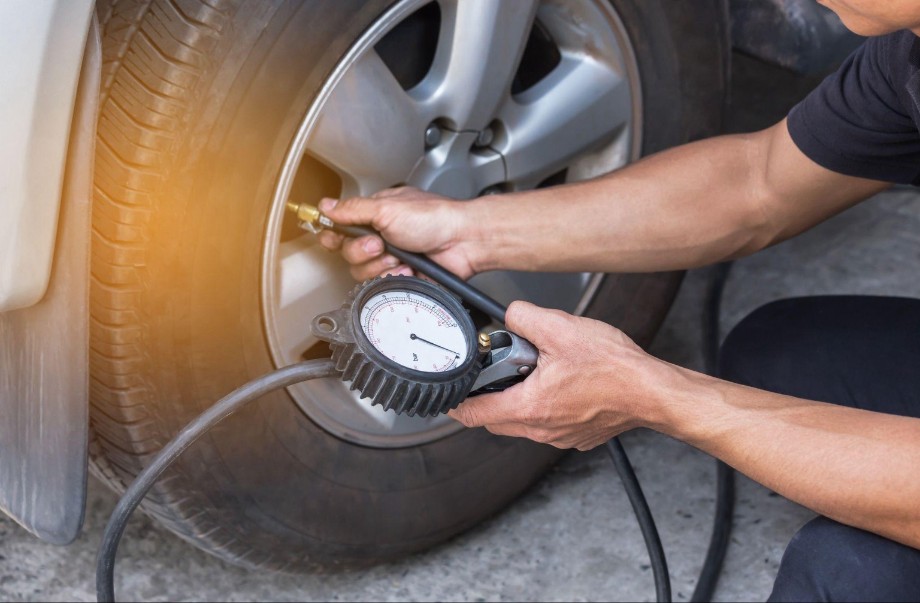 Measure Tire Pressure