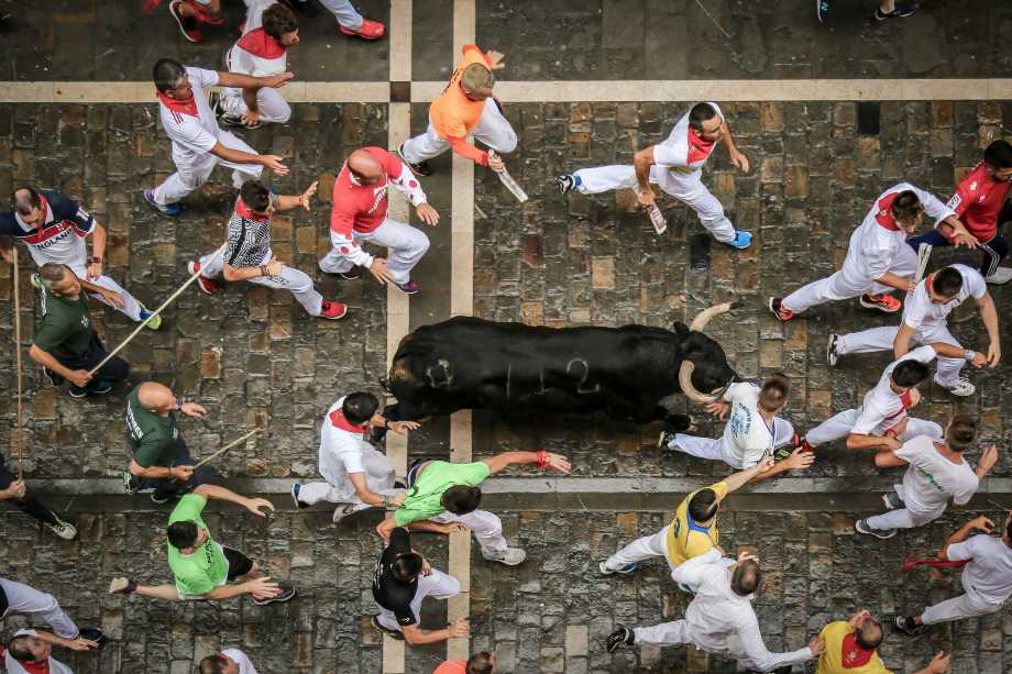 Pamplona's Running of the Bulls