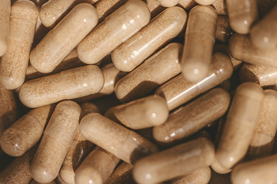 Supplement capsule powder