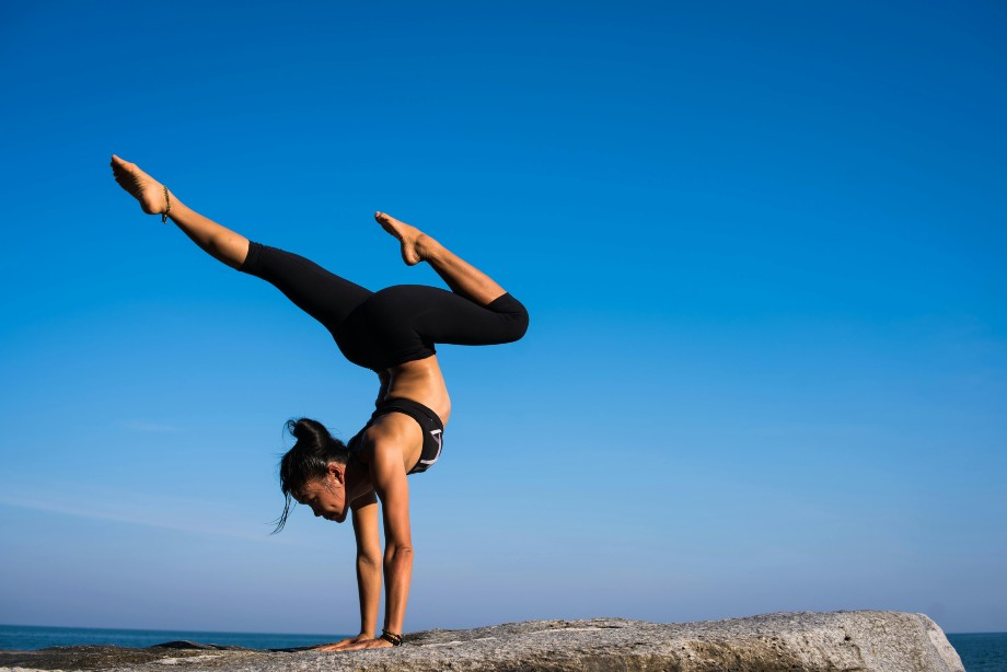 a female student fitness