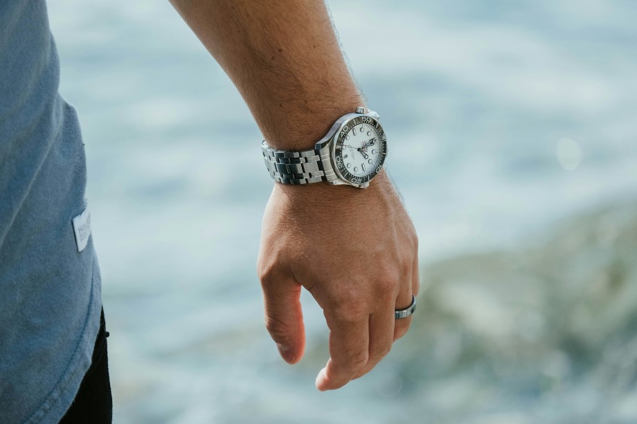 man watch