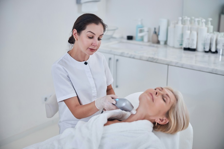 woman skincare