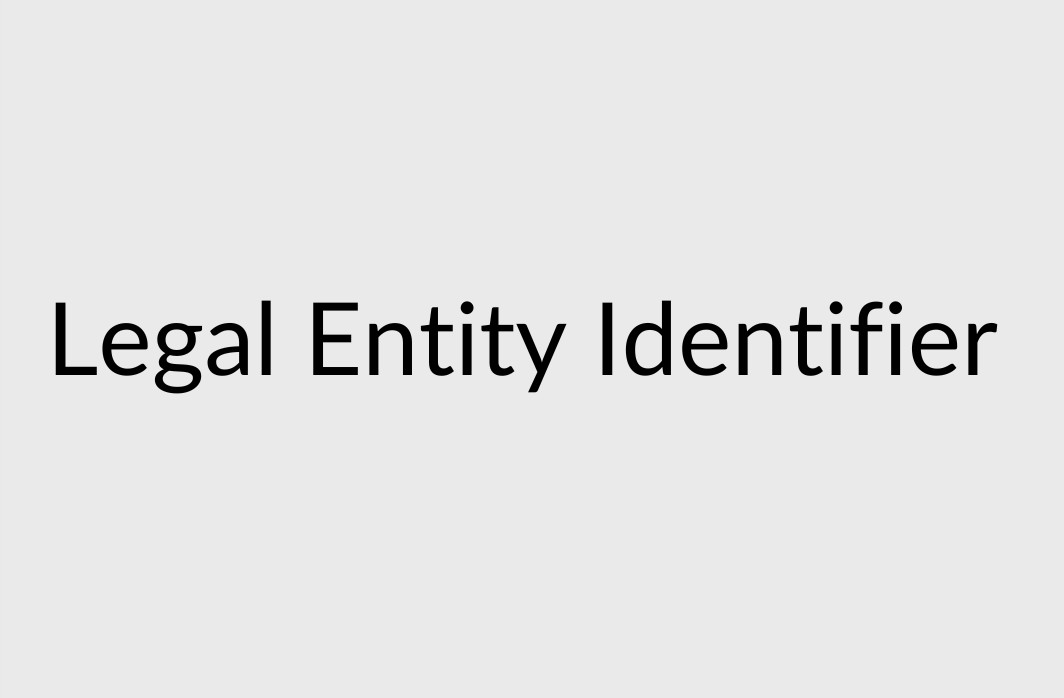 Legal Entity Identifier