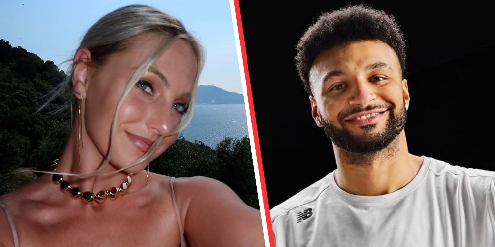 Harper Hempel and Jamal Murray